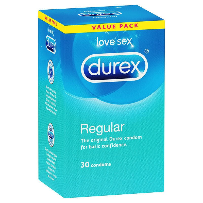 Durex Original Regular Condoms - - Condoms