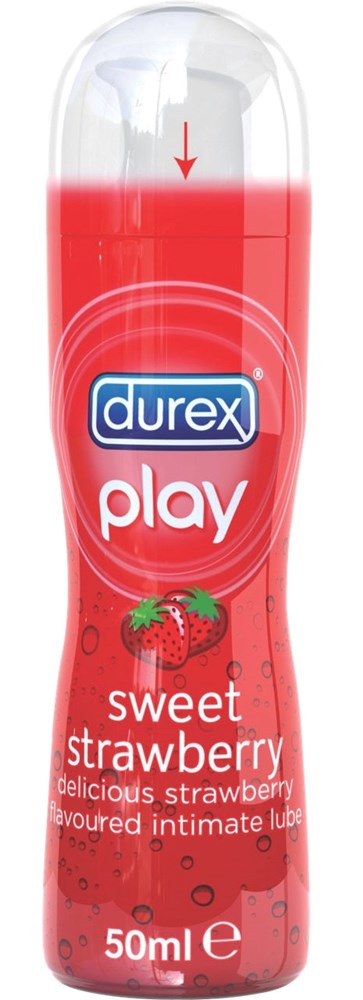 Durex Play Lubricant Sweet Strawberry 50ml - Water Based Lubes