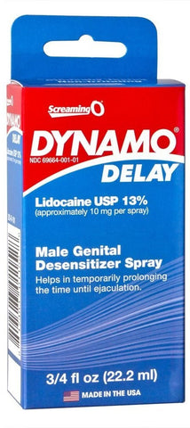 Dynamo Delay Spray - Delay and Excite Sprays