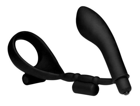 Epic Triple Stim Anal Plug Cock Ring - Cock Rings