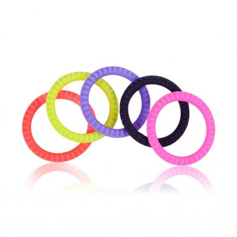 Erection Commander 5 Pack - Cock Rings