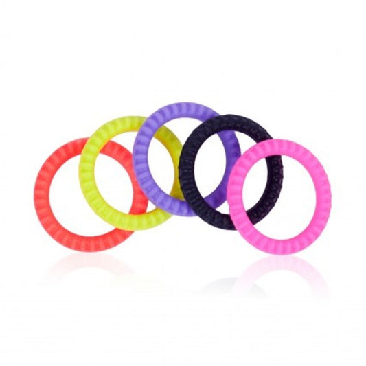 Erection Commander 5 Pack - Cock Rings