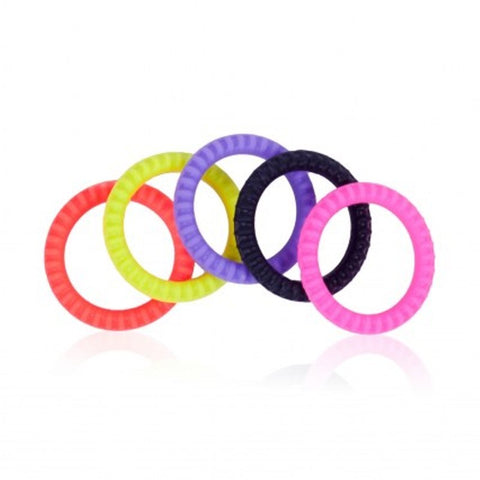 Erection Commander 5 Pack - Cock Rings