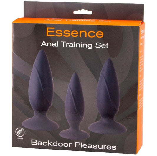 Essence Anal Training Set Black - Butt Plugs