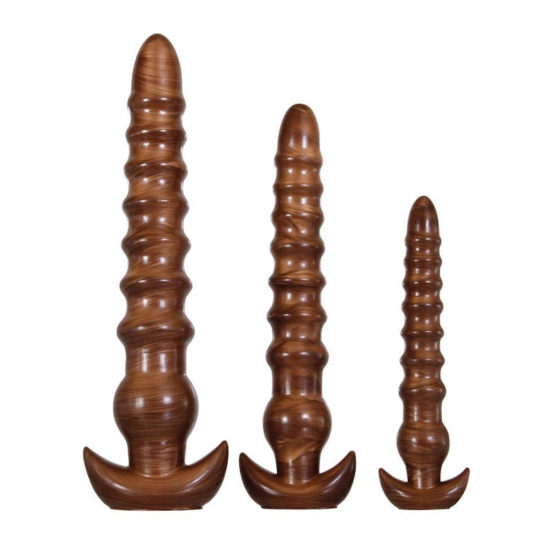 Evolved TWISTED LOVE Anal Plugs set of 3 - - Butt Plugs