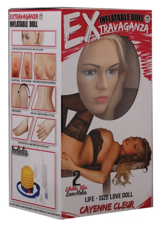 Extravaganza Cayenne Cleur Doll - - Masturbators and Strokers