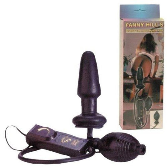Fanny Hills Inflatable Vibrating Butt Plug - Butt Plugs