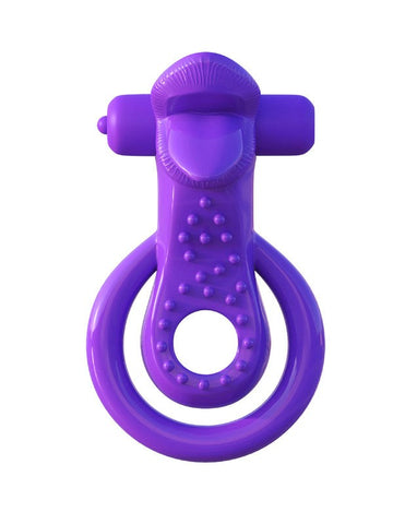 Pipedream Fantasy C-Ringz Lovely Licks Couples Ring - Vibrating Cock Rings