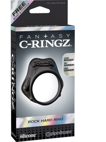 Pipedream Fantasy C-Ringz Rock Hard Stretchy Cock Ring - Stretchy Cock Rings