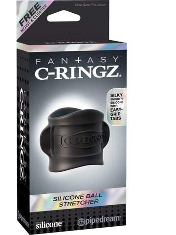 Pipedream Fantasy C-Ringz Silicone Stretchy Ball Stretcher - Cock Rings