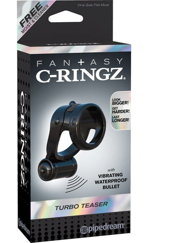 Pipedream Fantasy C-Ringz Turbo Teazer Vibrating Cock Ring - Cock Rings