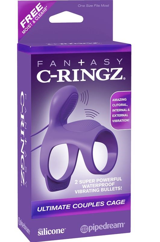 Pipedream Fantasy C-Ringz Ultimate Couples Cock Cage - Cock Rings