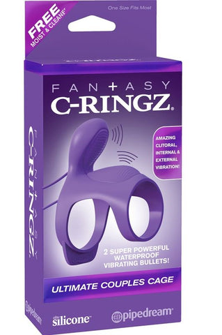 Pipedream Fantasy C-Ringz Ultimate Couples Cock Cage - Cock Rings