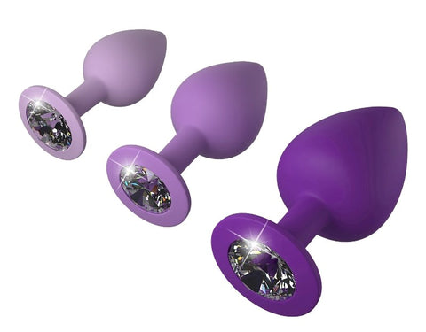 Fantasy for Her Little Gems Butt Plug Trainer Set - Butt Plugs
