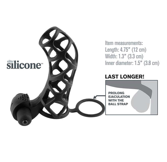 Fantasy X-Tensions Extreme Silicone Power Cock Cage - Pumps, Extenders and Sleeves