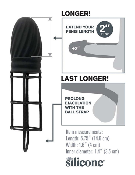 Fantasy X-Tensions Gladiator Penis Extension - Pumps, Extenders and Sleeves