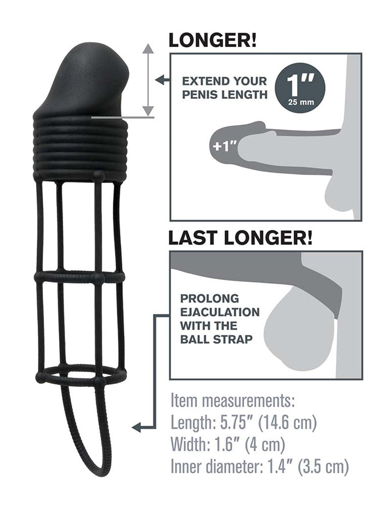 Fantasy X-Tensions Silicone Performance Penis Extension - Pumps, Extenders and Sleeves