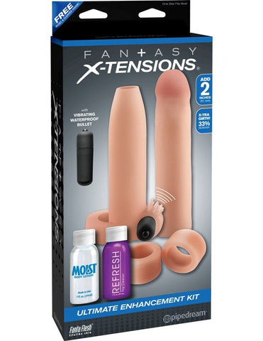 Fantasy X-Tensions Ultimate Penis Enhancement Kit - Pumps, Extenders and Sleeves