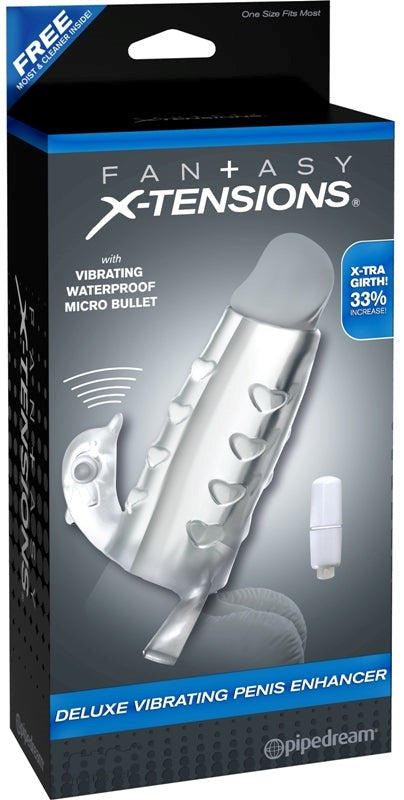 Fantasy X-Tensions Deluxe Vibrating Penis Enhancer - Pumps, Extenders and Sleeves