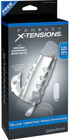 Fantasy X-Tensions Deluxe Vibrating Penis Enhancer - Pumps, Extenders and Sleeves