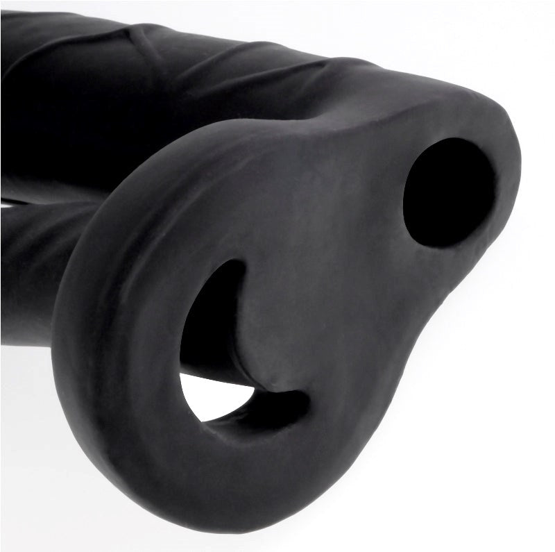 Fantasy X-Tensions Double Trouble Penis Extension Black - Pumps, Extenders and Sleeves