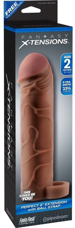 Fantasy X-Tensions Perfect 2 inch Extension With Ball Strap - Pumps, Extenders and Sleeves
