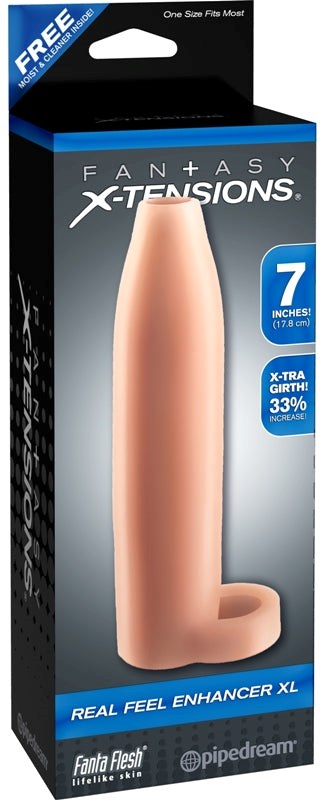 Fantasy X-Tensions Real Feel Penis Enhancer XL - Pumps, Extenders and Sleeves