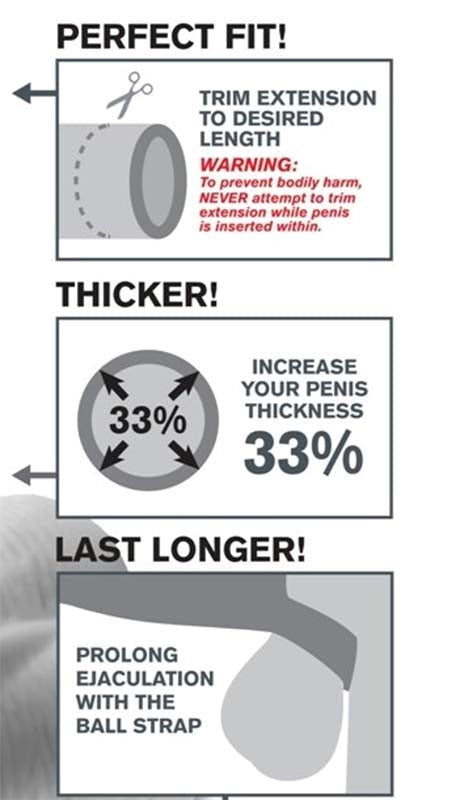 Fantasy Xtensions Real Feel Enhancer Xl - Pumps, Extenders and Sleeves