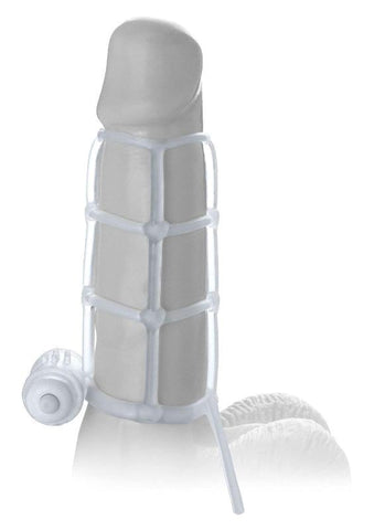 Fantasy X-Tensions Vibrating Climax Cock Cage - Pumps, Extenders and Sleeves