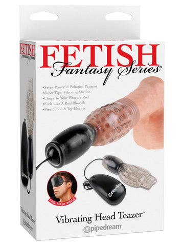 Pipedream Fetish Fantasy Vibrating Penis Head Teazer - Masturbators and Strokers