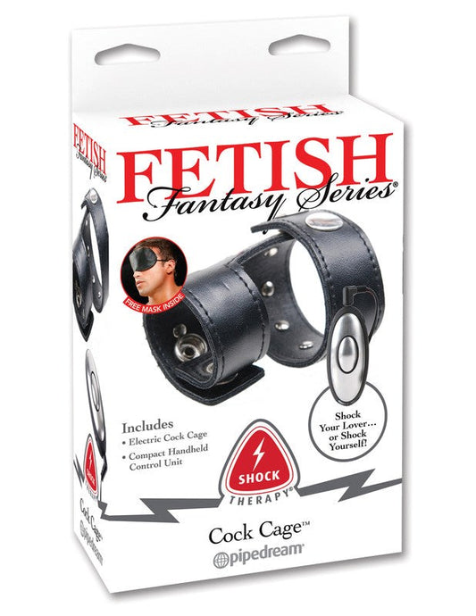 Fetish Fantasy Shock Therapy Mens Cock Cage - Cock Rings