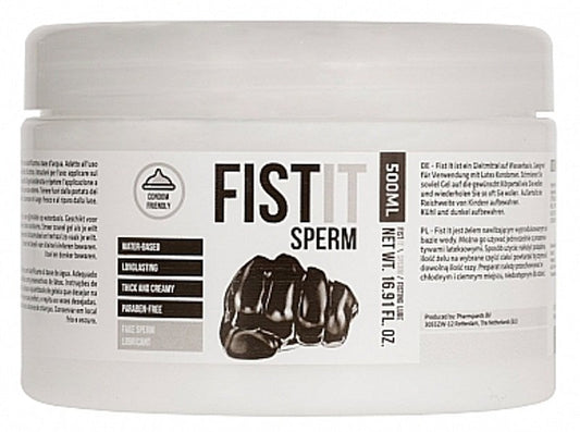 Fist-It Sperm 500ml - Water Based Lubes