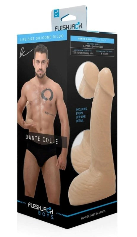 Fleshjack Boys Dante Colle Realistic Anal Dildo - Anal Dildos