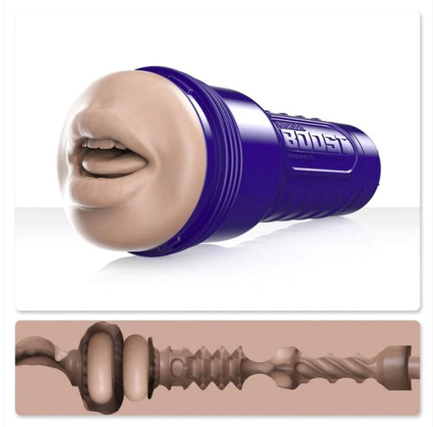 Fleshlight Boost Blow Realistic Blowjobs Stroker - Fleshlight Male Masturbators