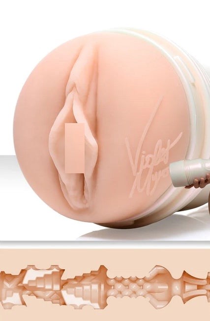 Fleshlight Girls Violet Myers Waifu Realistic Pleasure Male Stroker - Fleshlight Male Masturbators