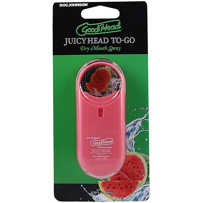Doc Johnson GoodHead Juicy Head Dry Mouth Spray To Go 9ml - Delay and Excite Sprays