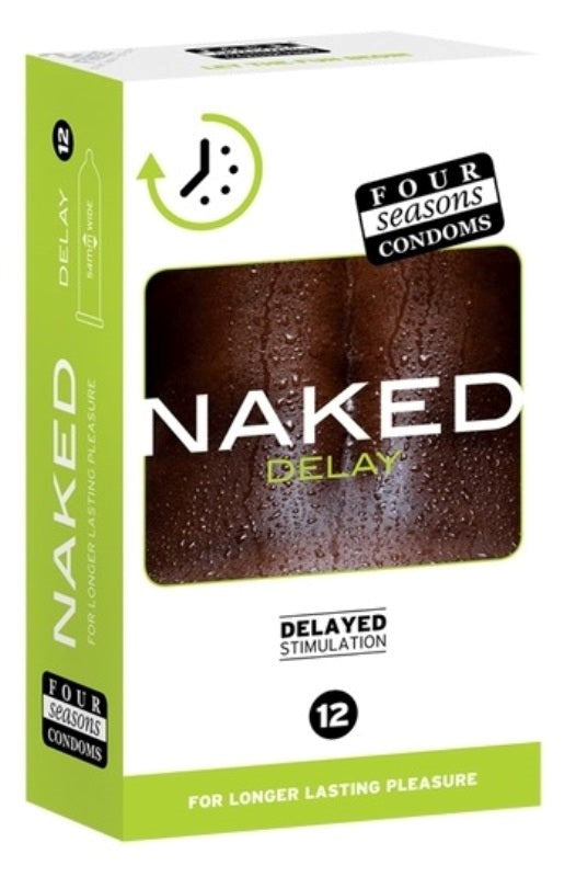 Four Seasons Naked Delay 12 pack - - Condoms