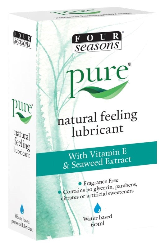Four Seasons Pure Natural Feeling Lubricant 60ml - Water Based Lubes