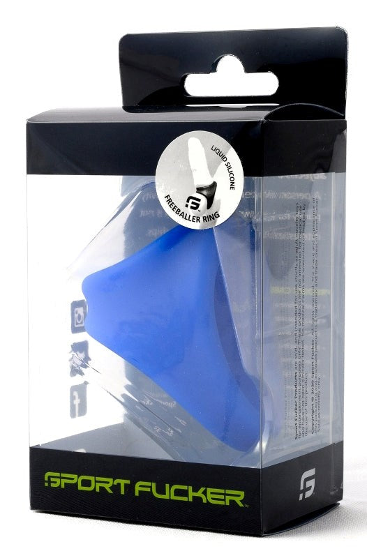 Freeballer Ring Blue - Stretchy Cock Rings