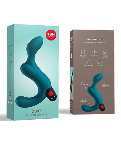 Fun Factory Duke Prostate Massager Deep Sea Blue - Prostate Toys