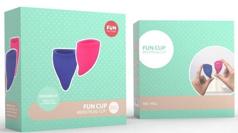 Fun Factory Body-Safe Menstrual Cup - Reusable & Comfortable - Pumps, Extenders and Sleeves