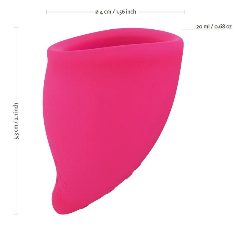 Fun Factory Body-Safe Menstrual Cup - Reusable & Comfortable - Pumps, Extenders and Sleeves
