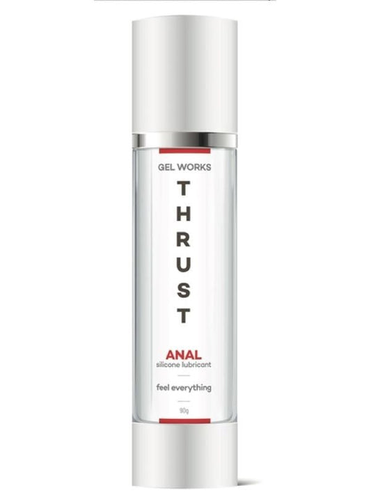 Gel Works Thrust - Long-Lasting Pleasure for Intimate Moments - Silicone Based Lubes