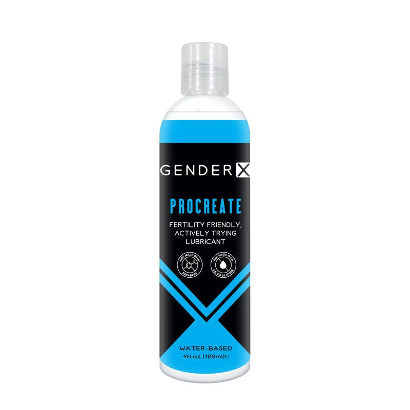 Gender X PROCREATE Fertility Lube - 120 ml - Default Title - Water Based Lubes