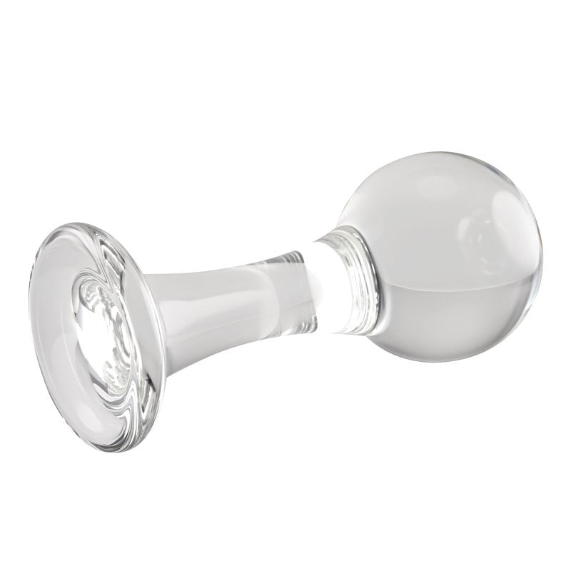 Gender X THE BALLER - Clear Glass - - Butt Plugs