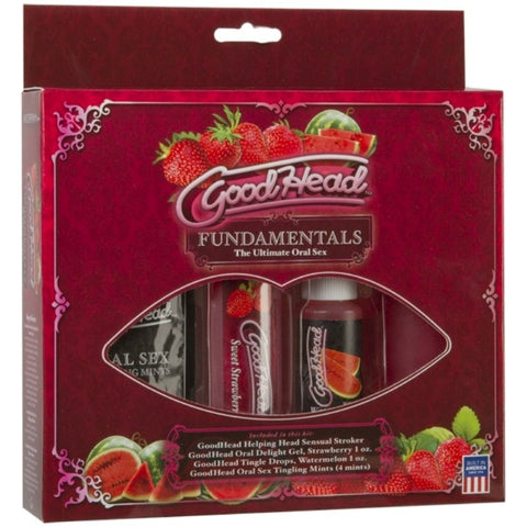 Goodhead Fundamentals Kit - Water Based Lubes