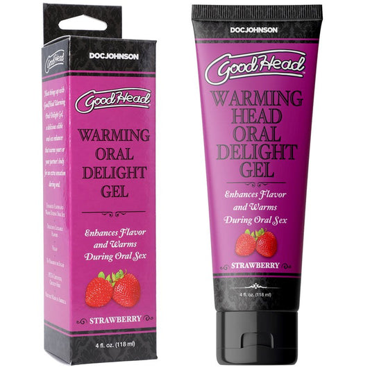 GoodHead Warming Head Oral Delight Gel - Water Based Lubes
