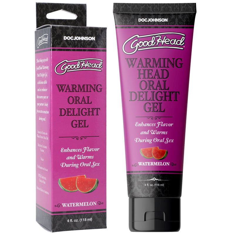 GoodHead Warming Head Oral Delight Gel - - Water Based Lubes