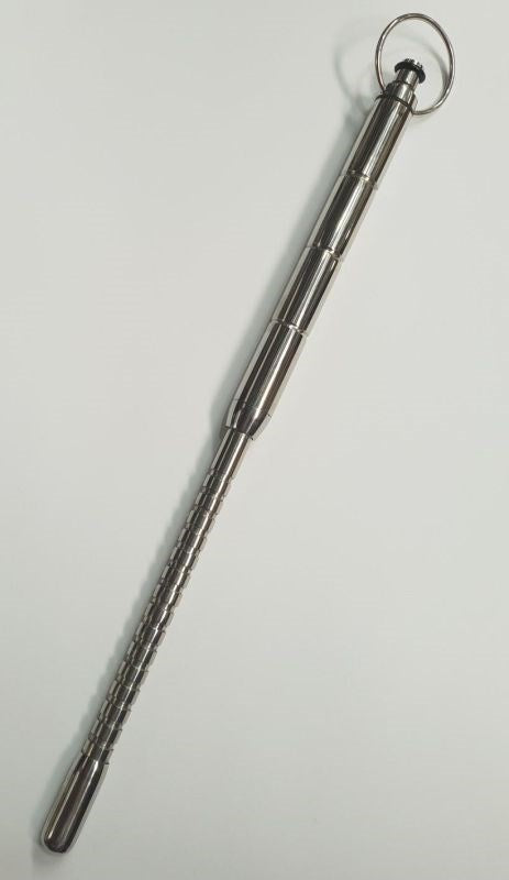 Groover Ribbed Vibrating Uretheral Sound Grooving Wand - Penis Plugs