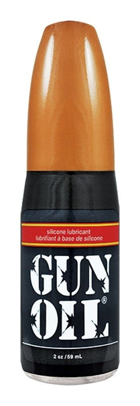 Gun Oil Silicone Lubricant - Hypoallergenic, Water-Resistant, Vitamin E and Aloe Vera Enriched - Silicone Based Lubes